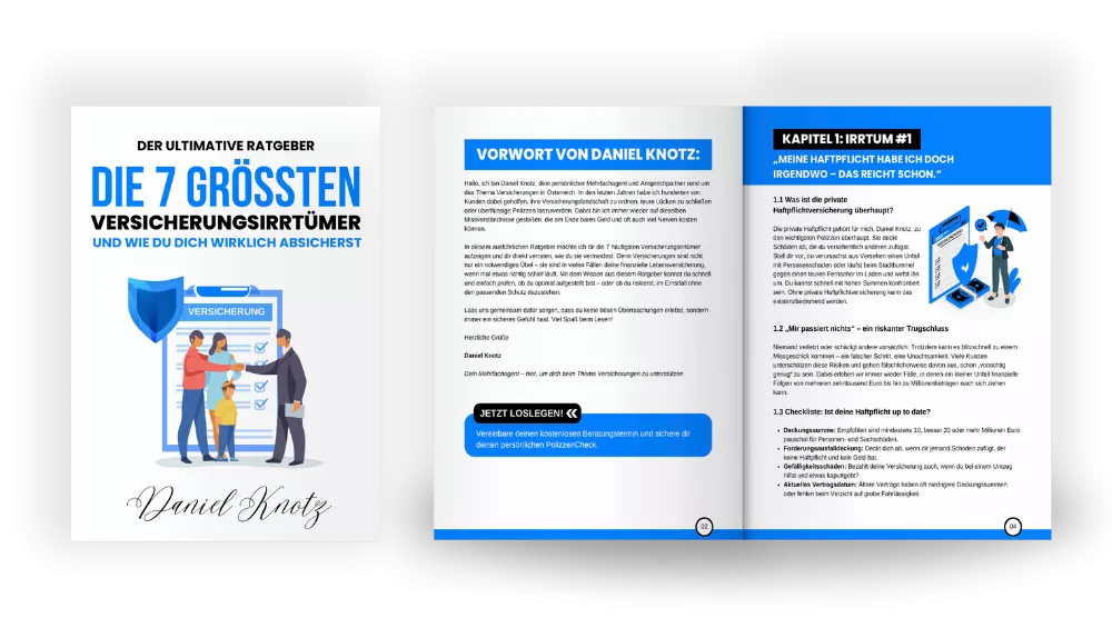 Die 7 größten Versicherungsirrtümer